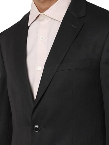 Peter England Men’s Polyester Blend Regular Business Suit Pants Set